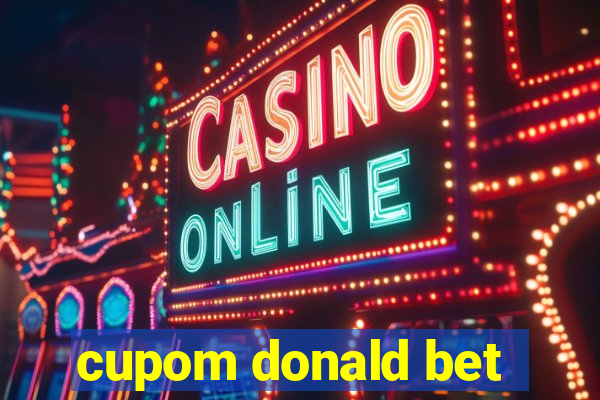 cupom donald bet